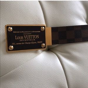 Louis Vuitton Damier Belt